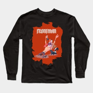 Rock'n roll frontman in the stage Long Sleeve T-Shirt